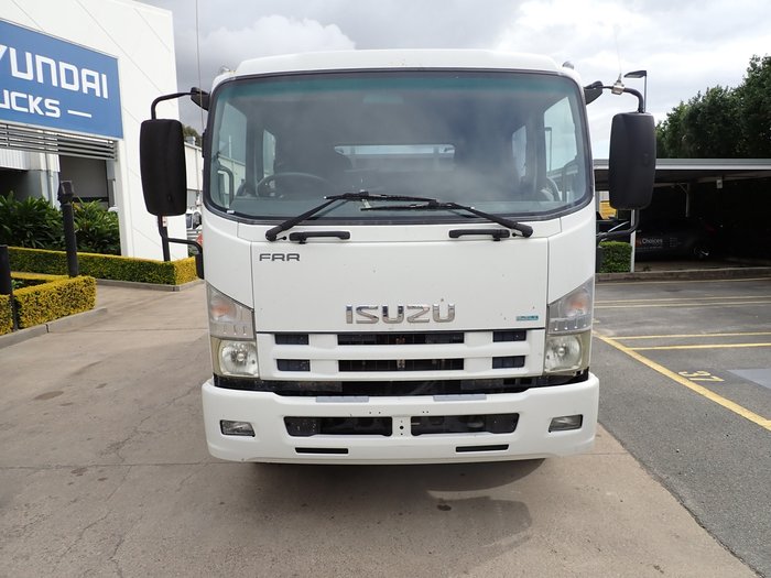 2012 ISUZU FRR 600 WHITE
