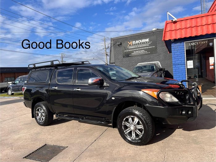 2013 Mazda BT-50 GT UP 4X4 Dual Range Black