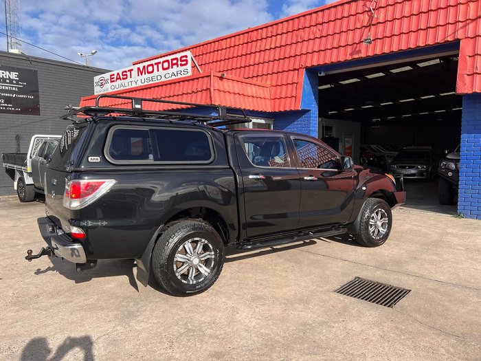 2013 Mazda BT-50 GT UP 4X4 Dual Range Black