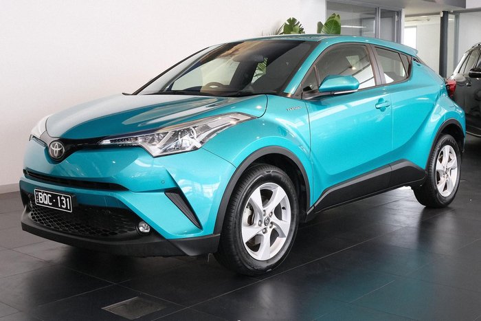 2019 Toyota C-HR NGX10R Electric Teal
