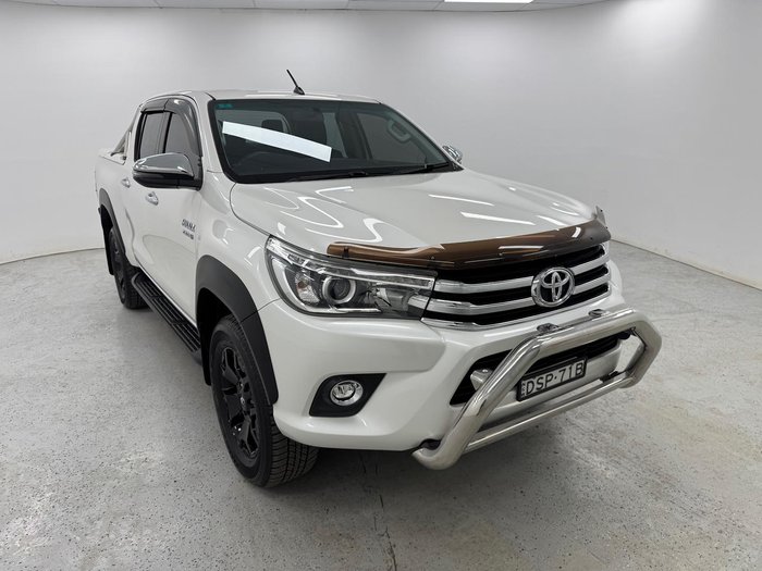2017 Toyota Hilux SR5 GUN126R 4X4 Dual Range Crystal Pearl