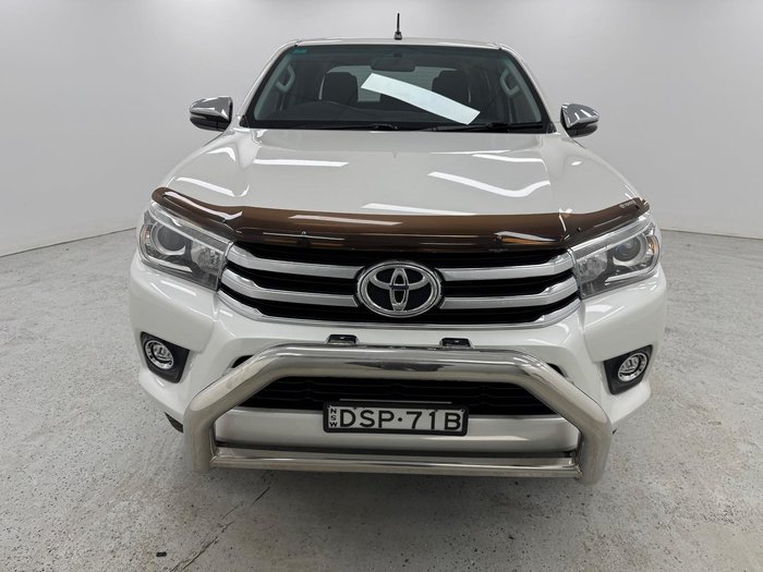2017 Toyota Hilux SR5 GUN126R 4X4 Dual Range Crystal Pearl