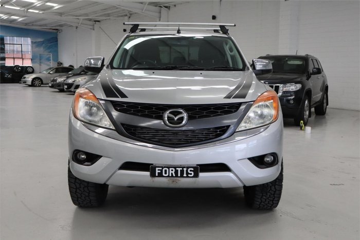 2013 Mazda BT-50 XTR Hi-Rider UP 4x2 Highlight Silver