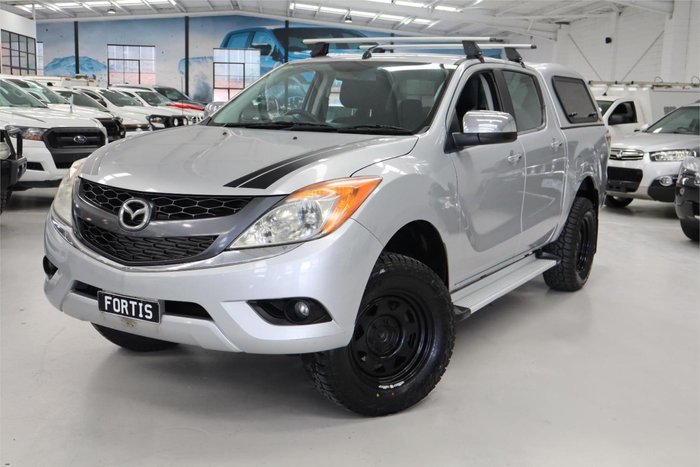 2013 Mazda BT-50 XTR Hi-Rider UP 4x2 Highlight Silver