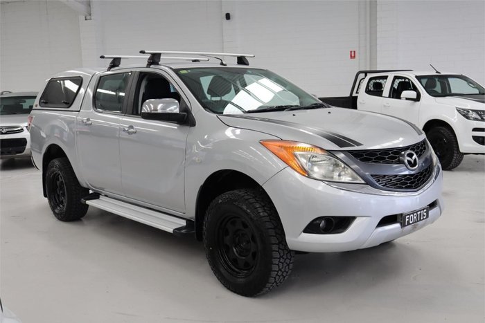 2013 Mazda BT-50 XTR Hi-Rider UP 4x2 Highlight Silver