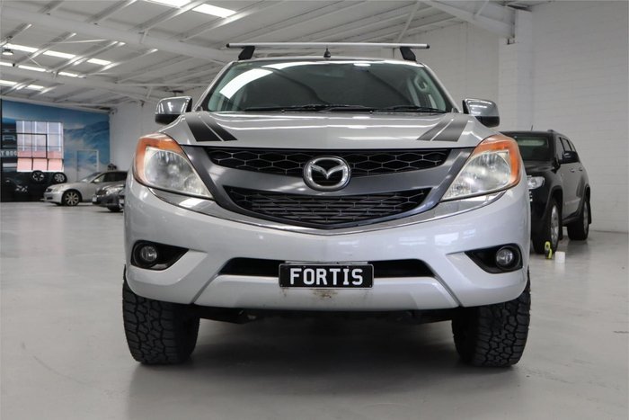 2013 Mazda BT-50 XTR Hi-Rider UP 4x2 Highlight Silver