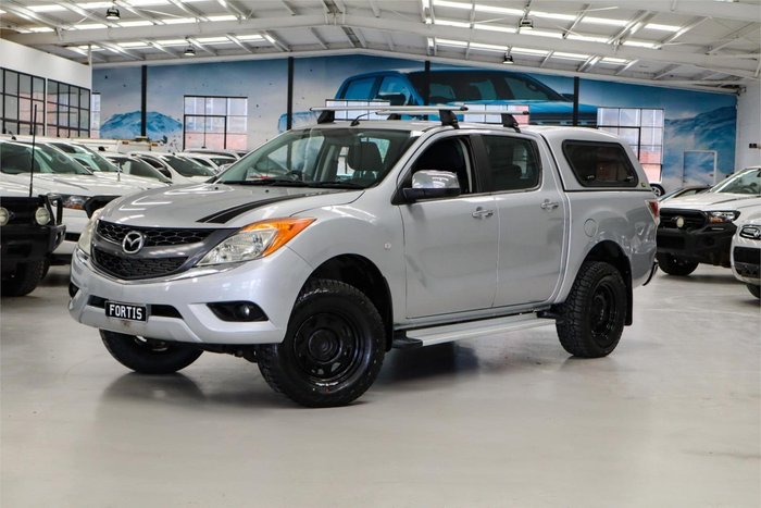 2013 Mazda BT-50 XTR Hi-Rider UP 4x2 Highlight Silver