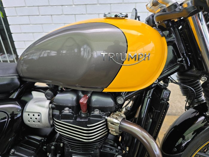 2017 Triumph STREET CUP Yellow