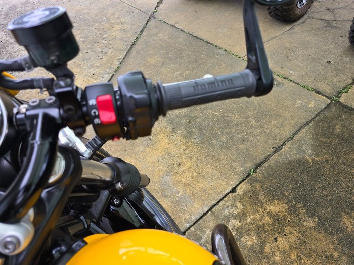 2017 Triumph STREET CUP Yellow
