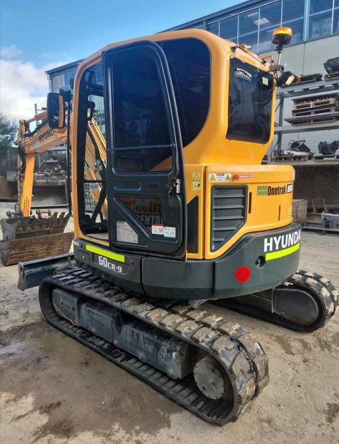 2022 Hyundai R60cr-9 Yellow