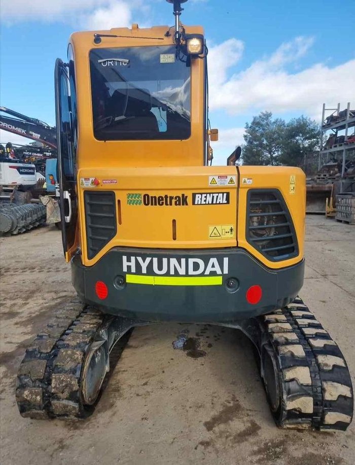 2022 Hyundai R60cr-9 Yellow