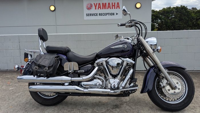 2004 Yamaha XV1600A ROAD STAR Black