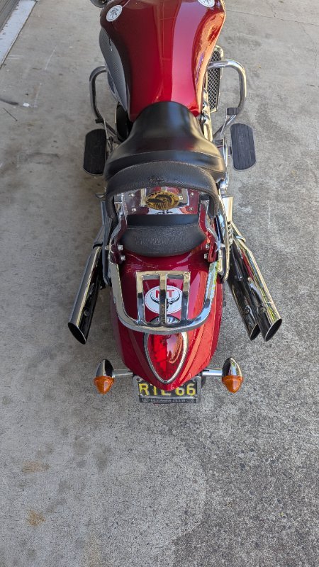 2004 Triumph ROCKET III Red