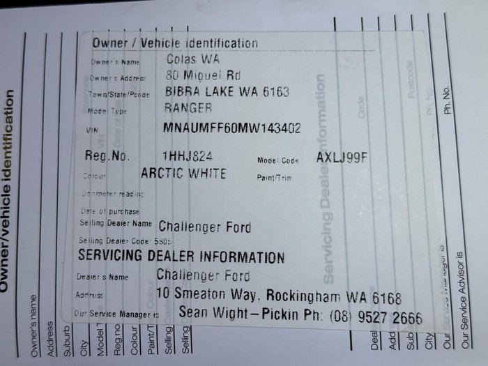 2021 Ford Ranger XLT