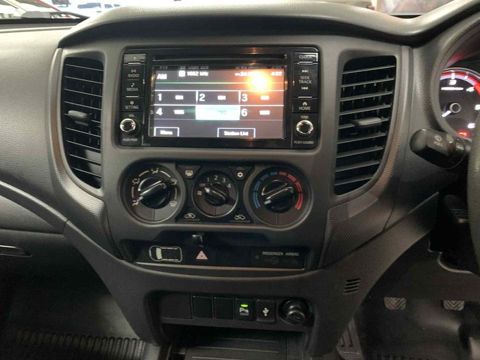2019 Mitsubishi Triton GLX ADAS MR MY19 4X4 Dual Range White