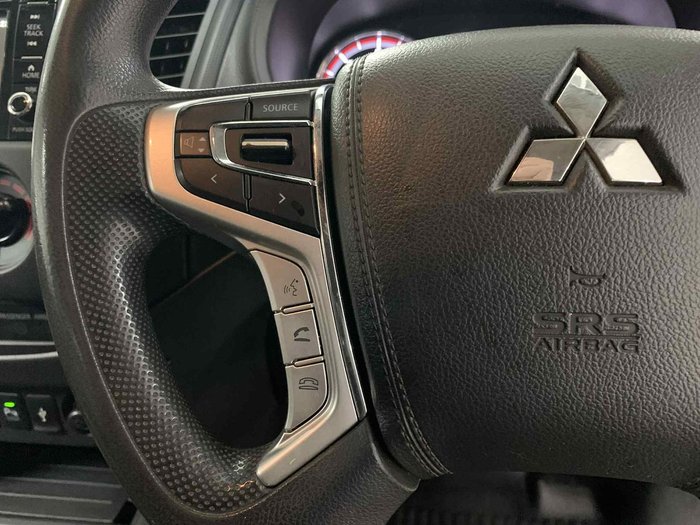 2019 Mitsubishi Triton GLX ADAS MR MY19 4X4 Dual Range White