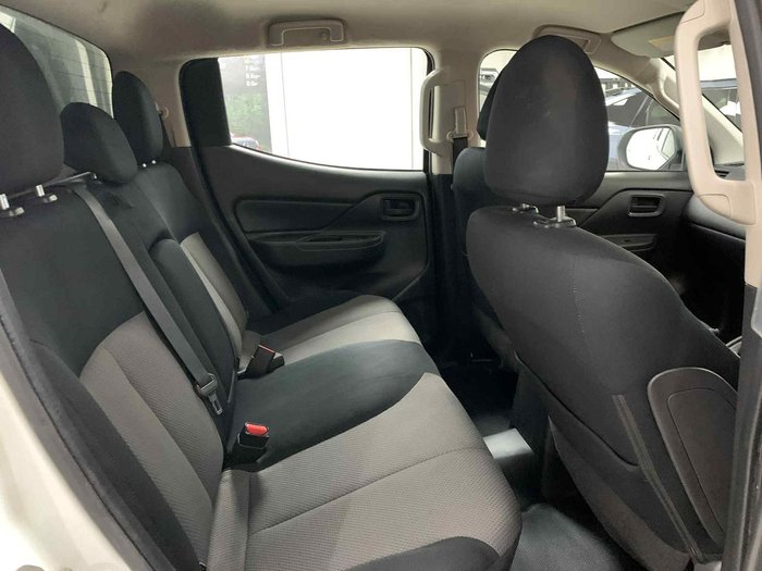 2019 Mitsubishi Triton GLX ADAS MR MY19 4X4 Dual Range White