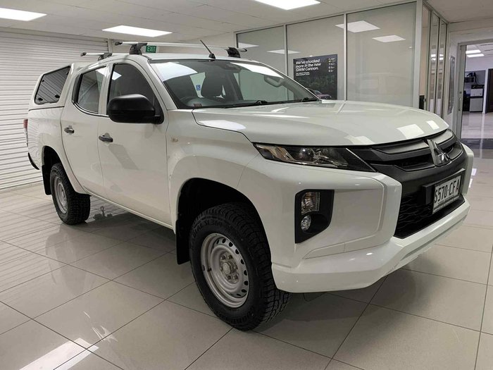 2019 Mitsubishi Triton GLX ADAS MR MY19 4X4 Dual Range White