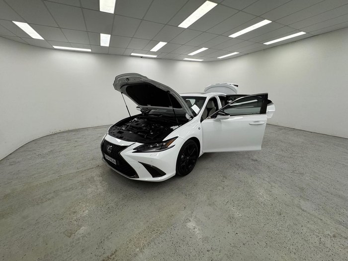 2022 Lexus ES 300h F Sport AXZH10R White Nova