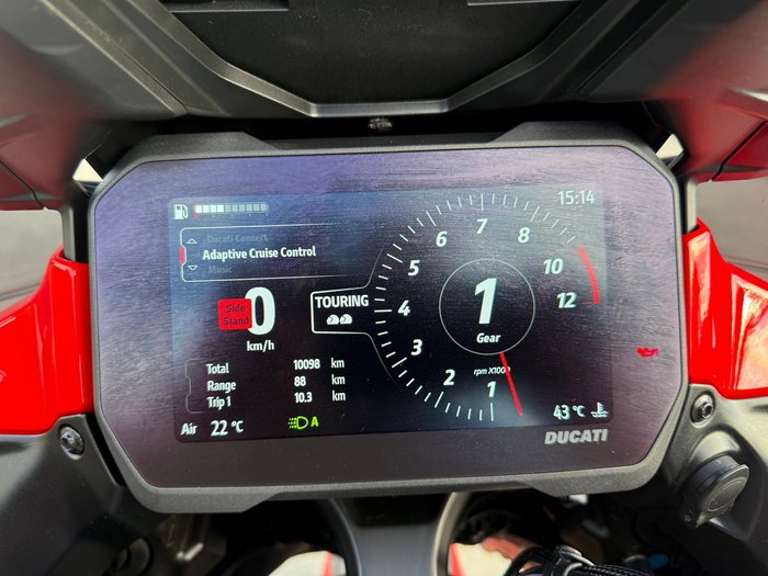 2022 Ducati Multistrada V4 Pikes Peak Multistrada Red