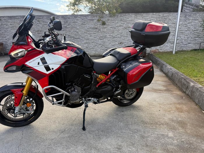 2022 Ducati Multistrada V4 Pikes Peak Multistrada Red