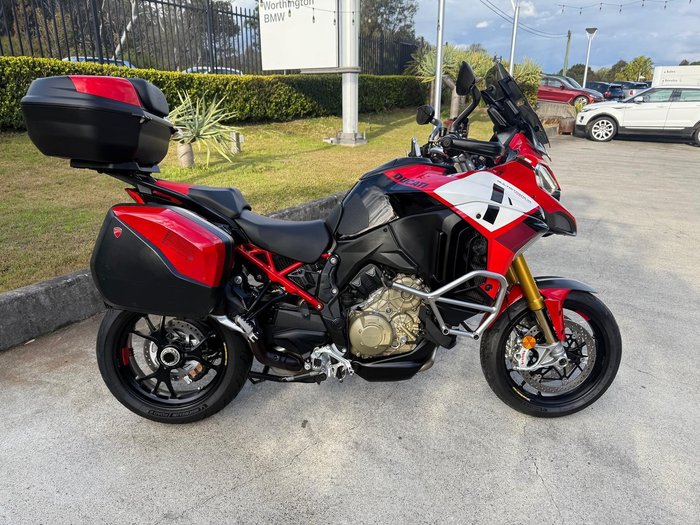 2022 Ducati Multistrada V4 Pikes Peak Multistrada Red