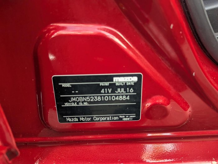 2016 Mazda 3 SP25 GT BN Series Soul Red