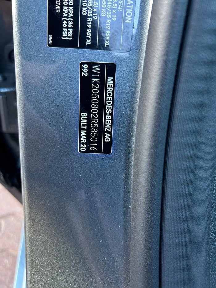 2020 Mercedes-Benz C-Class C200 W205 Selenite Grey