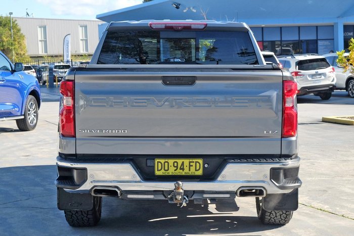 2022 Chevrolet Silverado 1500 LTZ Premium W/Tech Pack T1 MY21.5 4X4 Silver Ice
