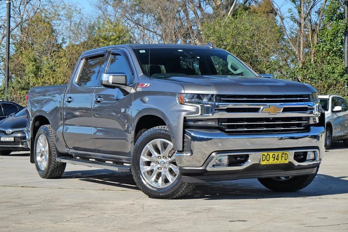 2022 Chevrolet Silverado 1500 LTZ Premium W/Tech Pack T1 MY21.5 4X4 Silver Ice