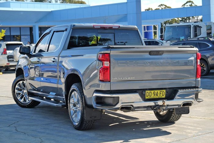 2022 Chevrolet Silverado 1500 LTZ Premium W/Tech Pack T1 MY21.5 4X4 Silver Ice