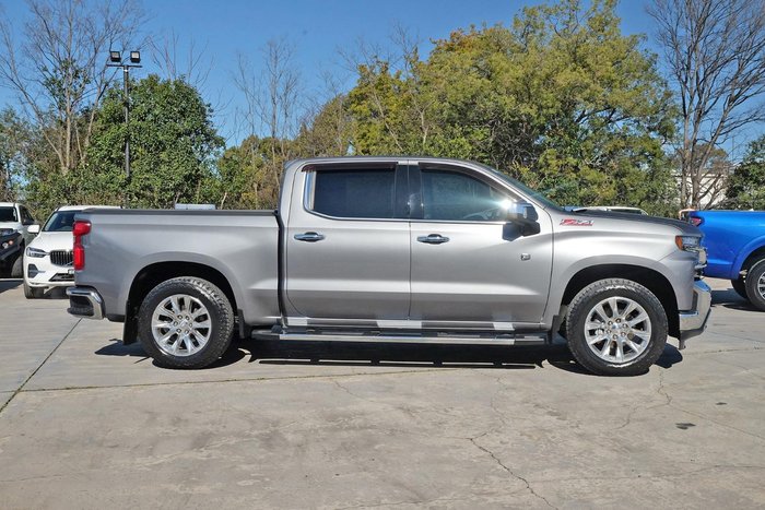 2022 Chevrolet Silverado 1500 LTZ Premium W/Tech Pack T1 MY21.5 4X4 Silver Ice