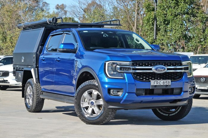 2022 Ford Ranger XLT MY22 4X4 Dual Range Blue Lightning