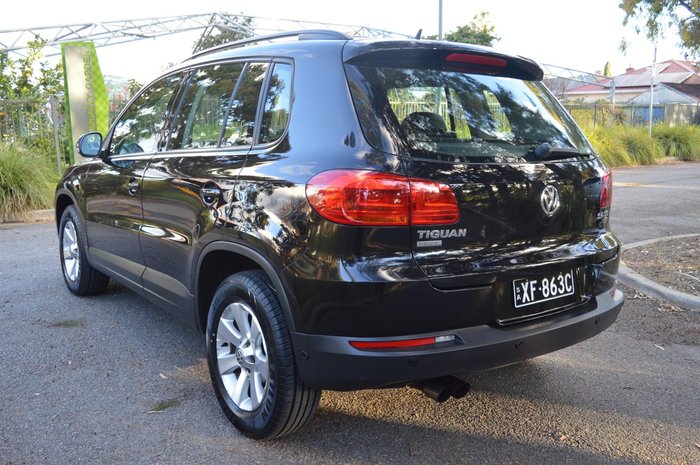 2013 Volkswagen Tiguan 132TSI Pacific 5N MY14 Four Wheel Drive Deep Black