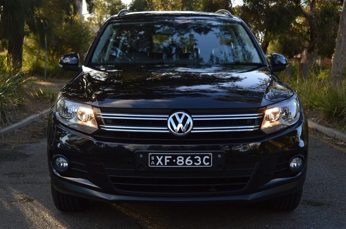 2013 Volkswagen Tiguan 132TSI Pacific 5N MY14 Four Wheel Drive Deep Black