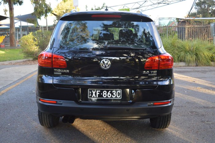 2013 Volkswagen Tiguan 132TSI Pacific 5N MY14 Four Wheel Drive Deep Black