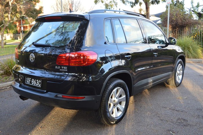 2013 Volkswagen Tiguan 132TSI Pacific 5N MY14 Four Wheel Drive Deep Black