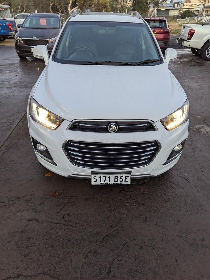 2017 Holden Captiva LTZ CG MY18 AWD Summit White