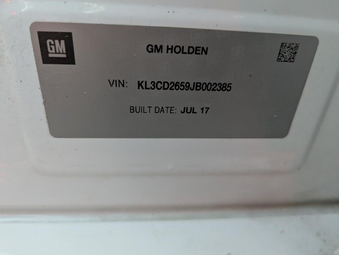 2017 Holden Captiva LTZ CG MY18 AWD Summit White