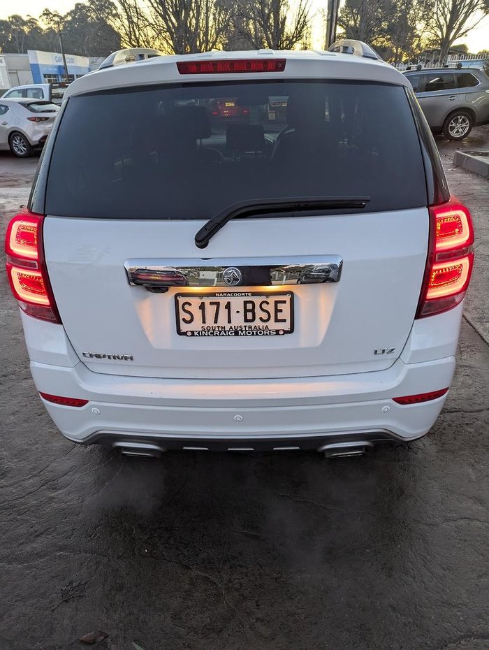 2017 Holden Captiva LTZ CG MY18 AWD Summit White