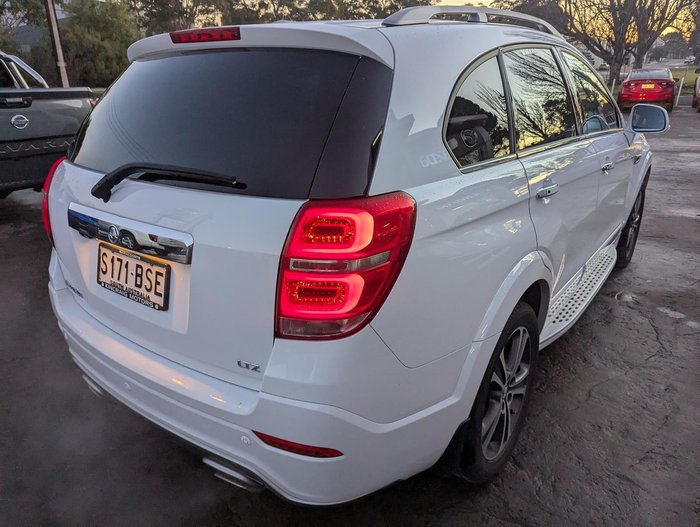 2017 Holden Captiva LTZ CG MY18 AWD Summit White