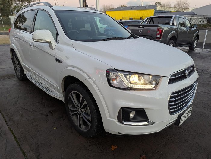 2017 Holden Captiva LTZ CG MY18 AWD Summit White