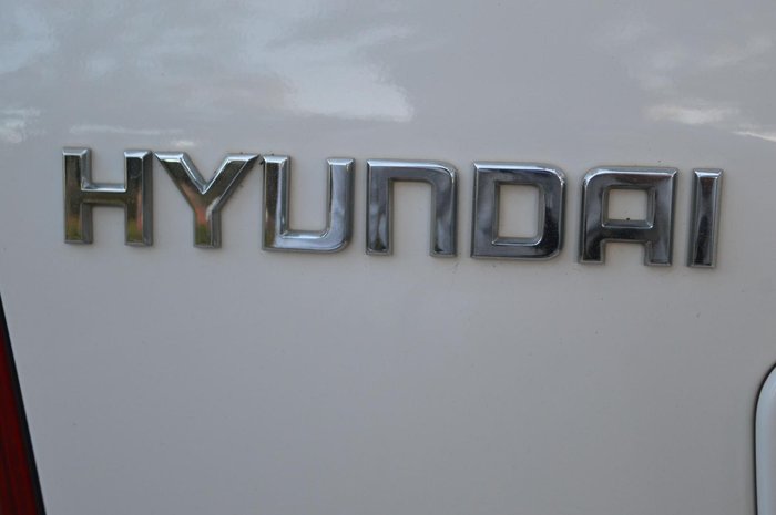 2009 Hyundai Tucson City SX JM MY09 Noble White