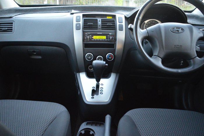 2009 Hyundai Tucson City SX JM MY09 Noble White