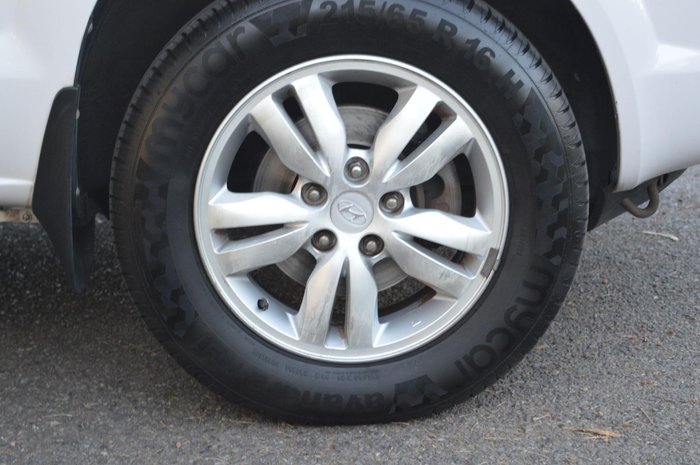 2009 Hyundai Tucson City SX JM MY09 Noble White