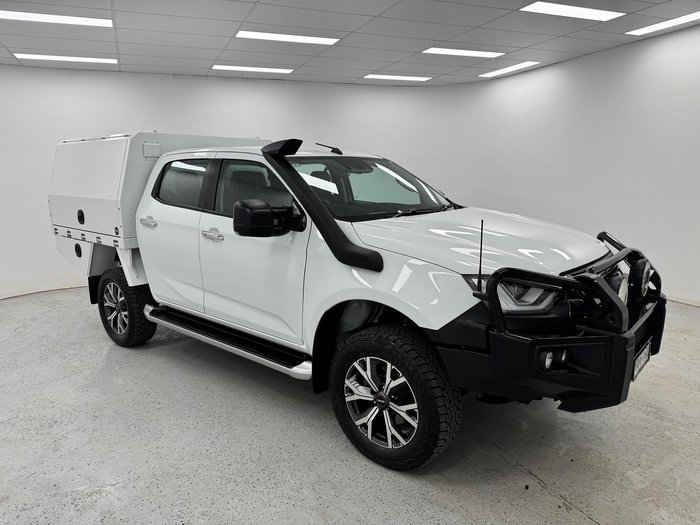 2023 Isuzu D-MAX LS-U MY23 4X4 Dual Range Mineral White
