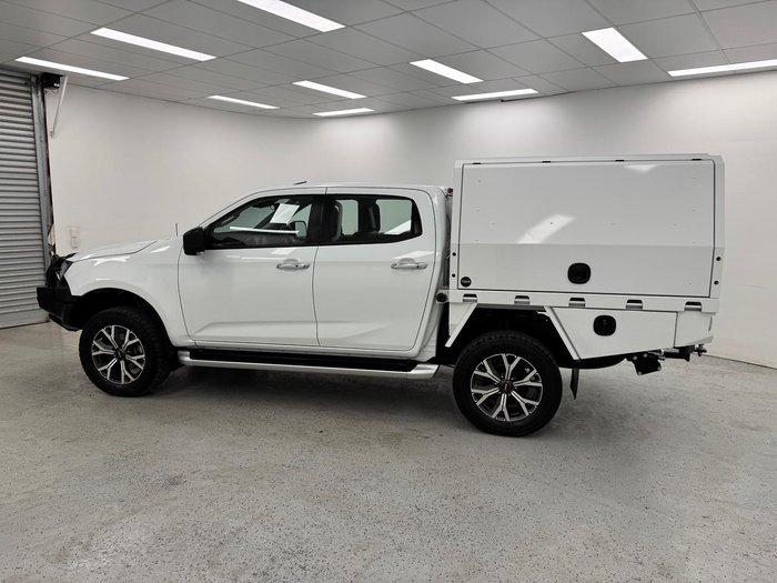 2023 Isuzu D-MAX LS-U MY23 4X4 Dual Range Mineral White
