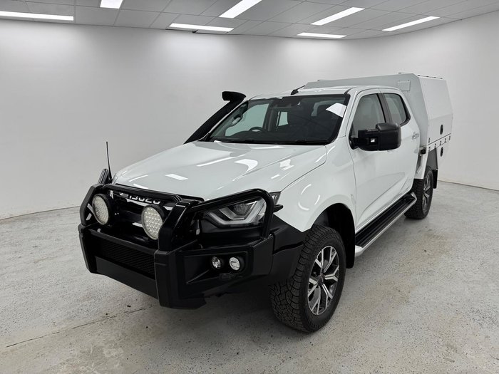 2023 Isuzu D-MAX LS-U MY23 4X4 Dual Range Mineral White