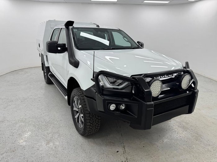 2023 Isuzu D-MAX LS-U MY23 4X4 Dual Range Mineral White