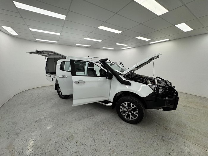 2023 Isuzu D-MAX LS-U MY23 4X4 Dual Range Mineral White